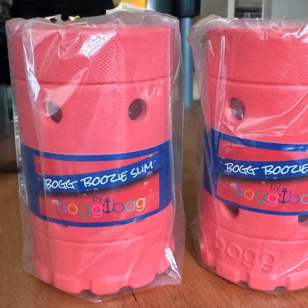 COPY - Set of 2 NWT Bogg Bag Boozie Slim Drink Holders Coozies Coral